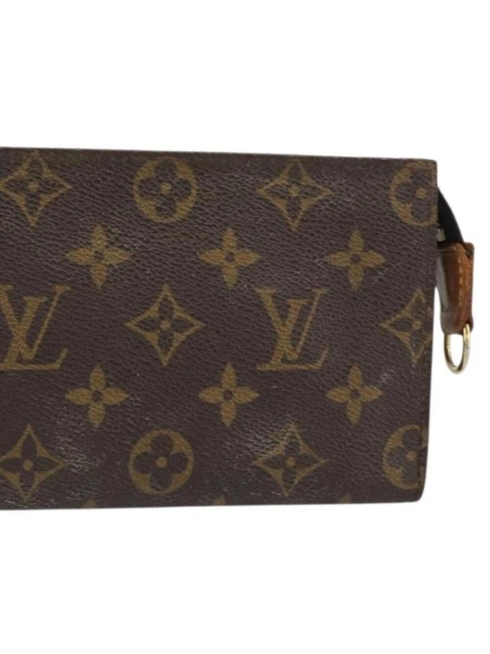 LOUIS VUITTON Monogram Bucket PM Accessory Pouch LV Auth